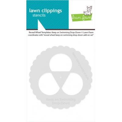 Lawn Fawn Reveal Wheel Templates - Keep on Swimming Drop-Down